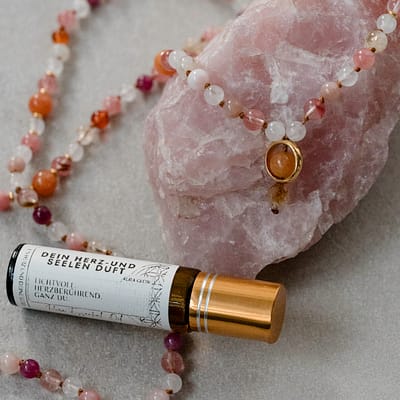 Deine Herz- und Seelenbegleitung- Karten-Duft-Mala